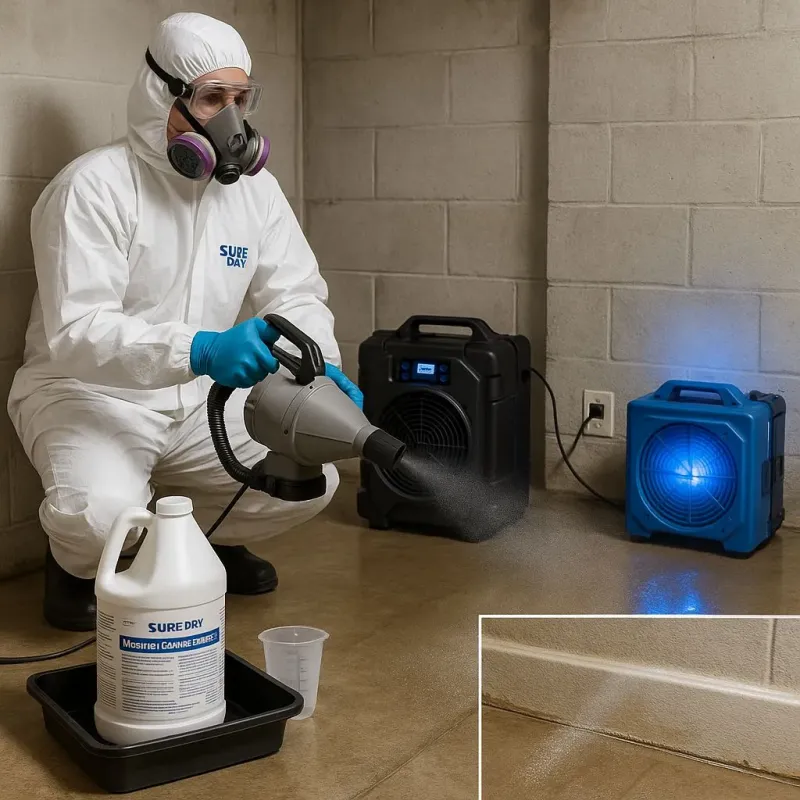 Sanitization and Odor Removal process in Bylas, AZ