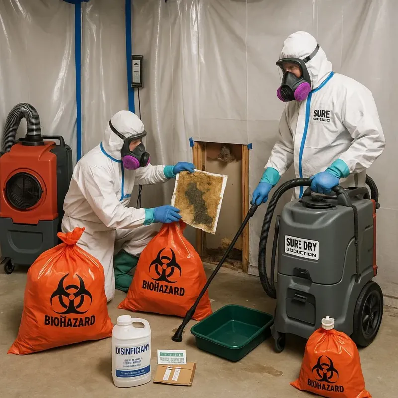 Contaminated Water Handling Protocols process in Bylas, AZ